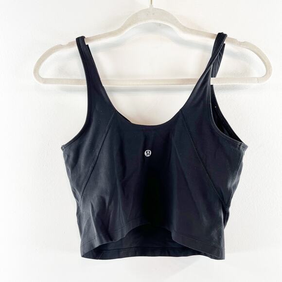 Lululemon Athletica Align Sleeveless V-Neck Cropped Training Tank Top Black 8 - Picture 7 of 7
